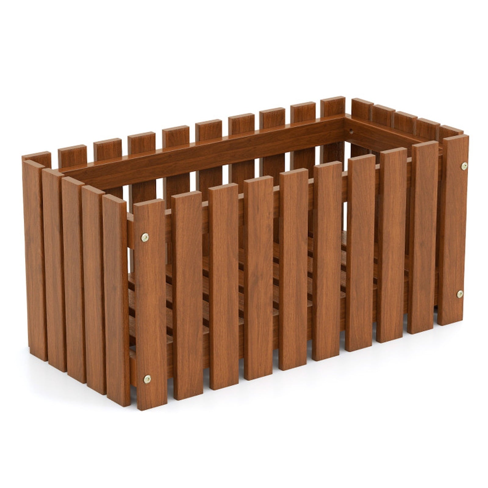 Biotree Solid Wood Raised Garden Bed for Flower and Vegetable - Outdoor Backyard Patio Garden Planting