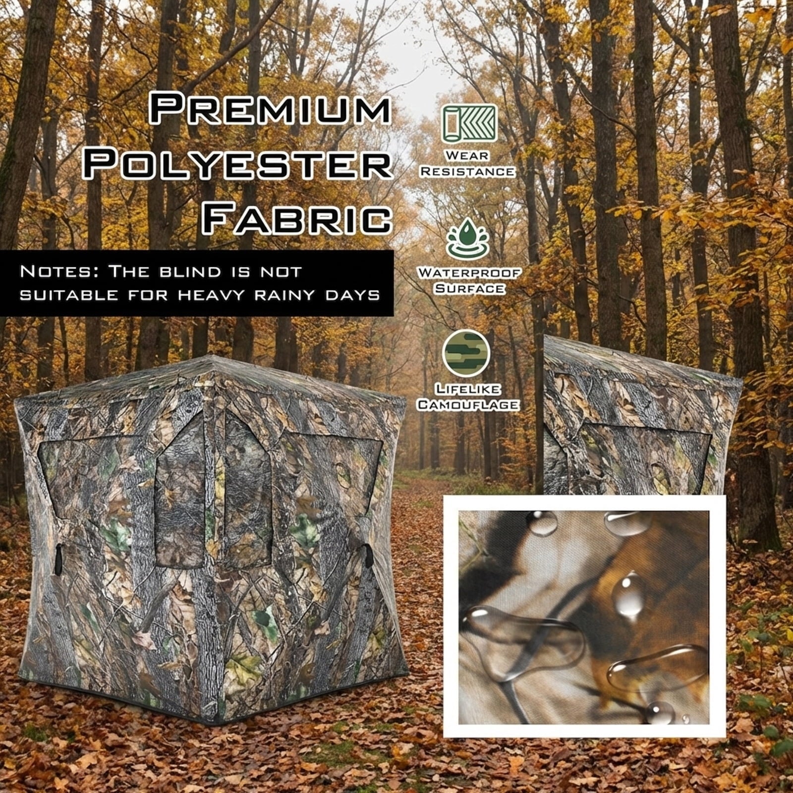 Biotree 3 Person Portable Pop, Camouflage
