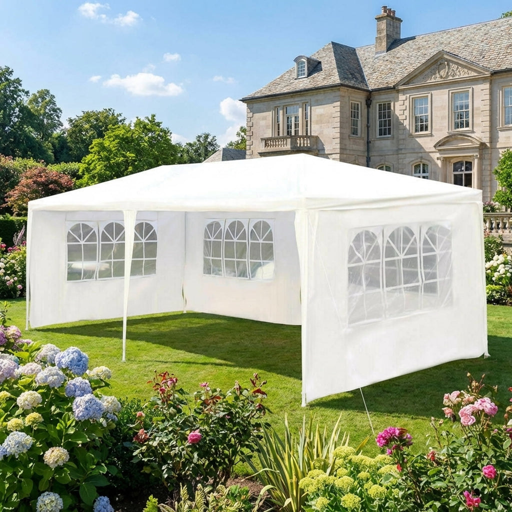 Biotree 10 x 20 Feet Outdoor Party Wedding Canopy Tent with Removable Walls and Carry Bag Event Camping