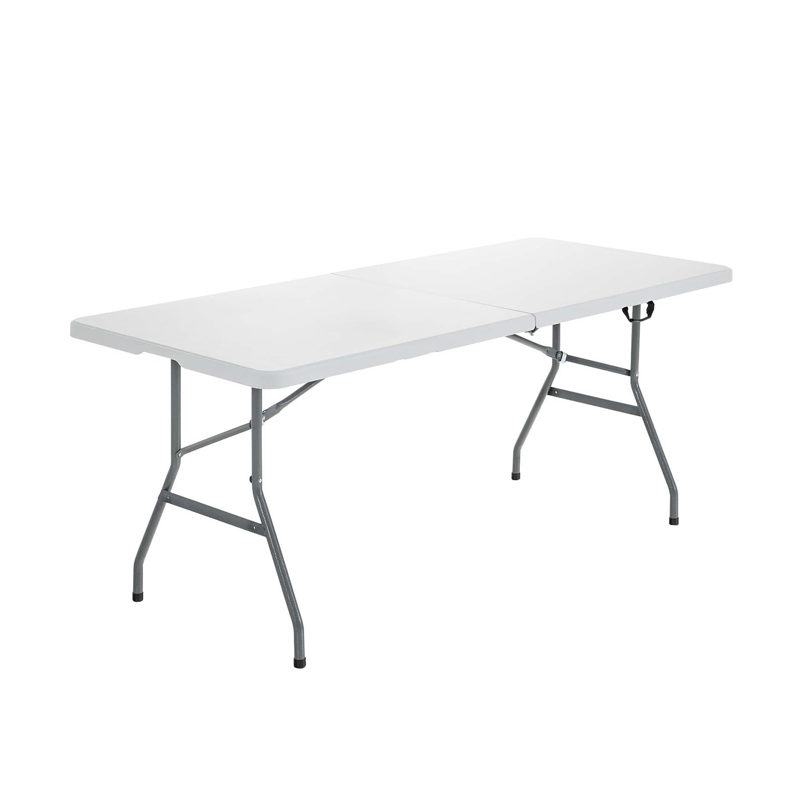 Biotree Portable Folding Camping Table with Carrying Handle for Picnic, White
