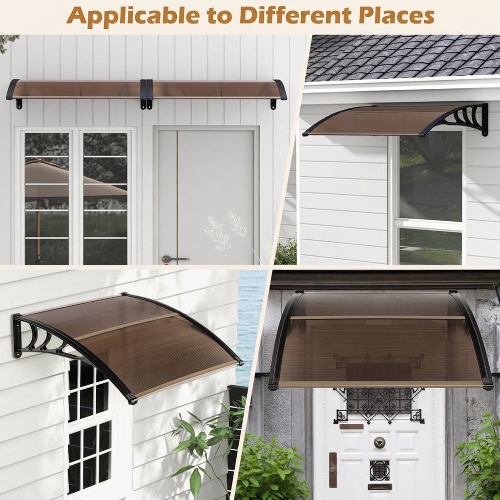Biotree 10 ft Solar Offset Cantilever Patio Umbrella with 40 LED Lights Polyester Canopy Heavy-Duty Metal Pole for Outdoor Patio - Gray