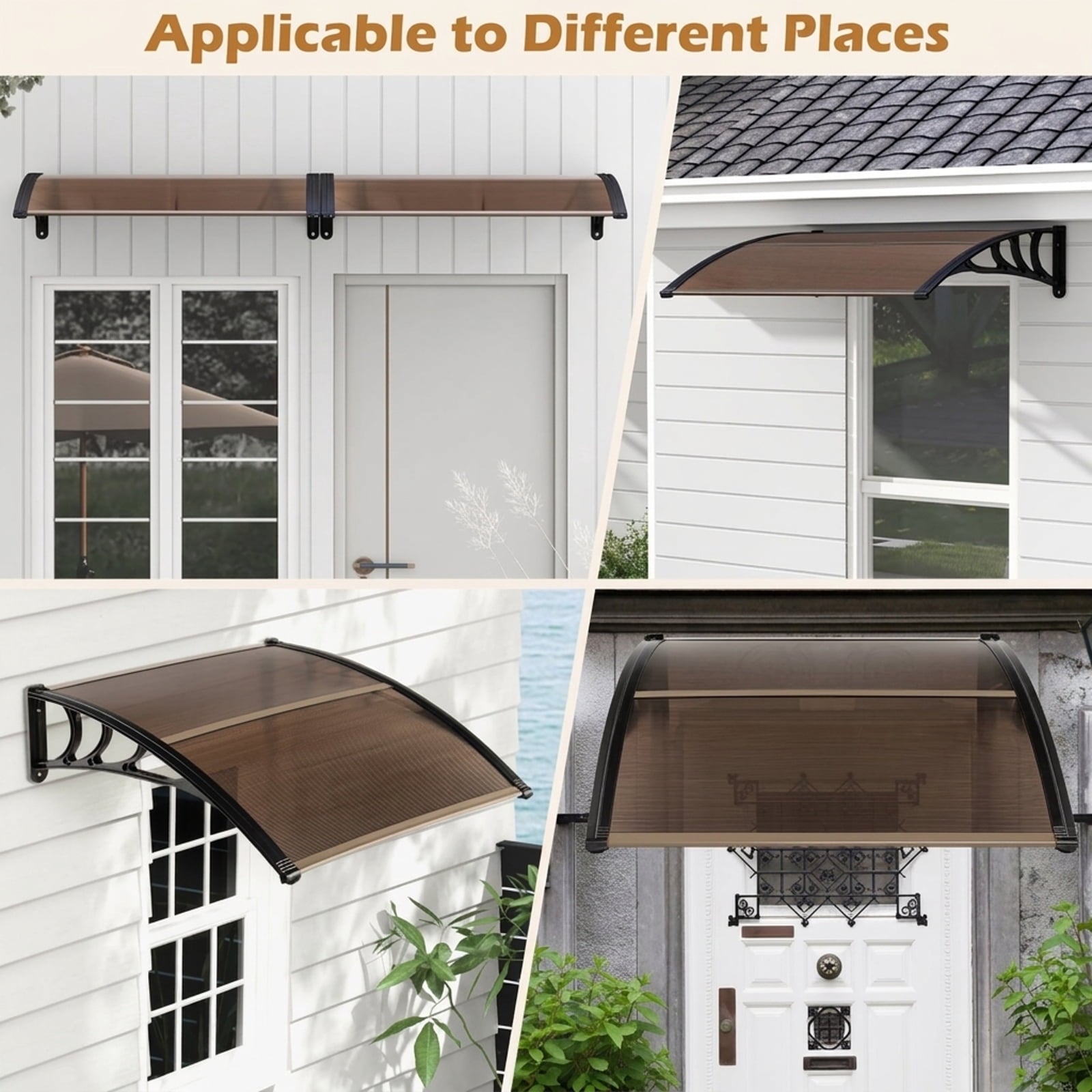 Biotree 10 ft Solar Offset Cantilever Patio Umbrella with 40 LED Lights Polyester Canopy Heavy-Duty Metal Pole for Outdoor Patio - Gray