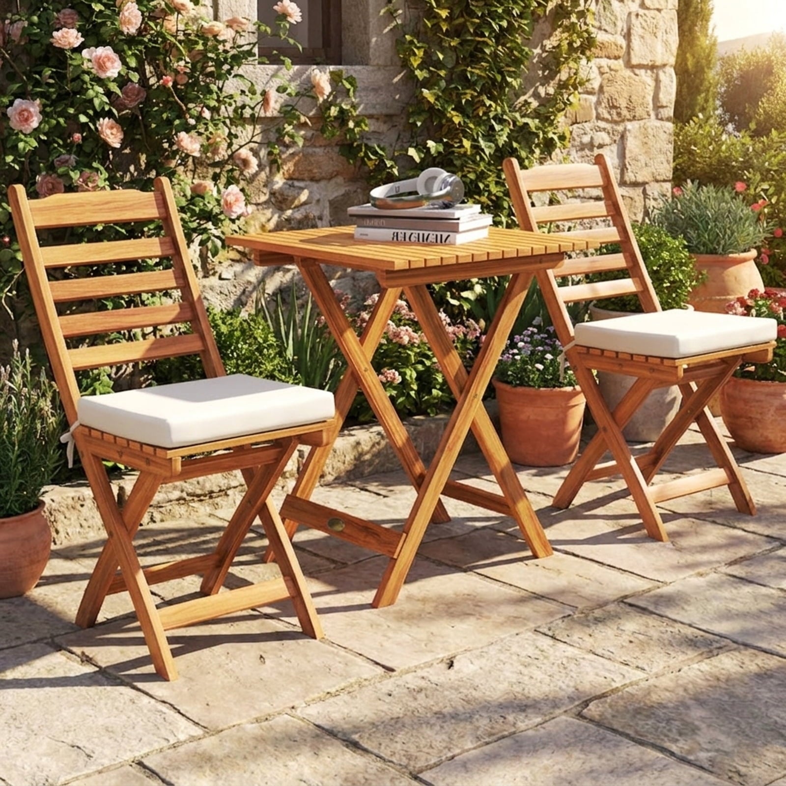 Biotree 5 Pieces Patio Rattan Furniture Set Sofa Outdoor Conversation Set for Garden Backyard PorchRed/Turquoise/Beige