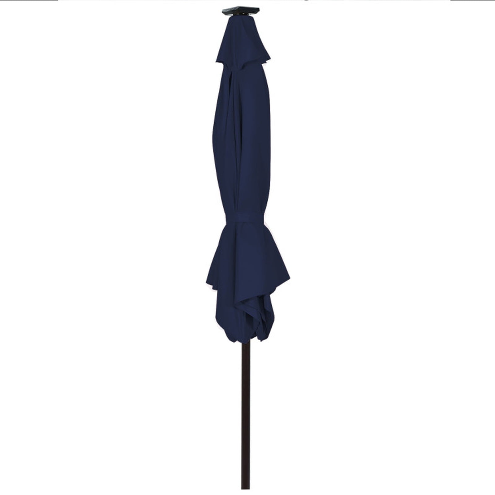 Biotree 10 ft Offset Cantilever Patio Umbrella Solar LED Lights Outdoor Shade - Blue - UV Protection