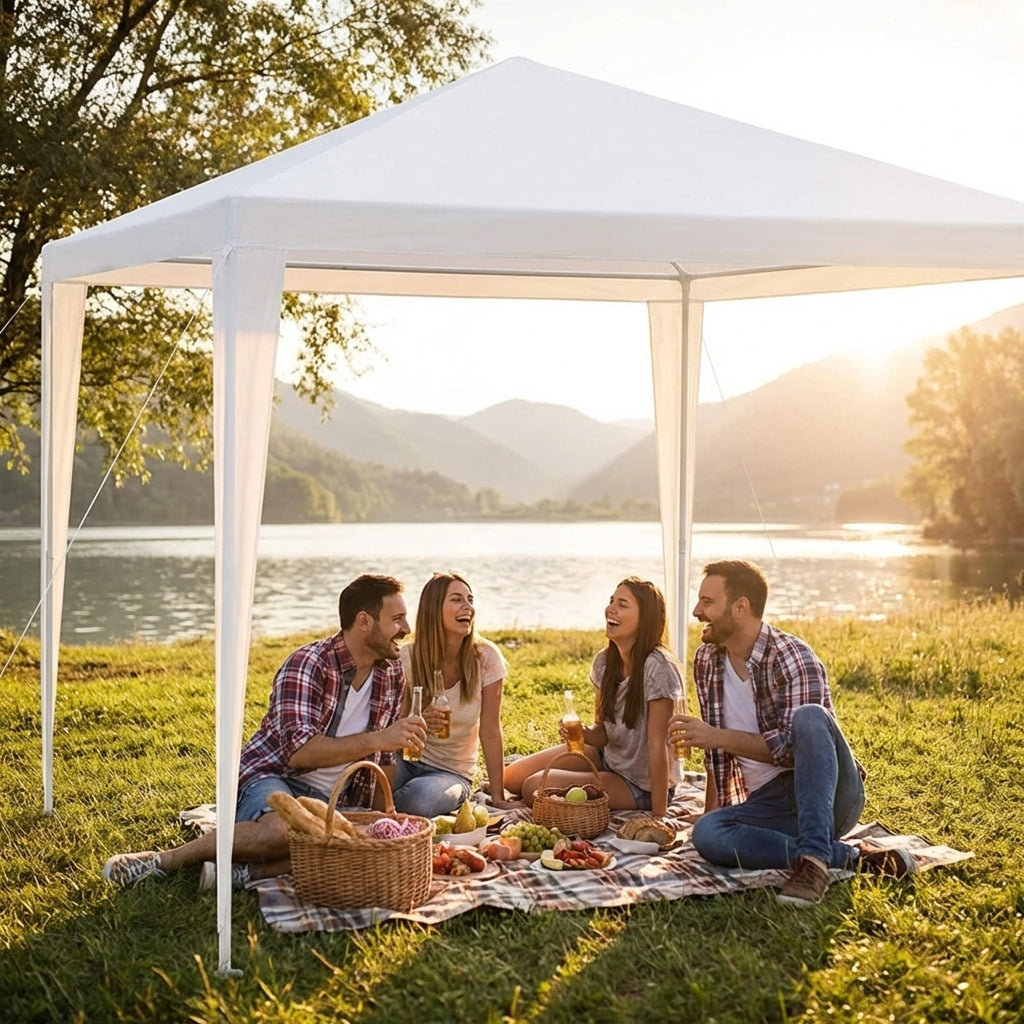 Biotree 10 x 20 Feet Waterproof Canopy Tent with Tent Peg and Wind Rope Party Wedding Event Camping Outdoor