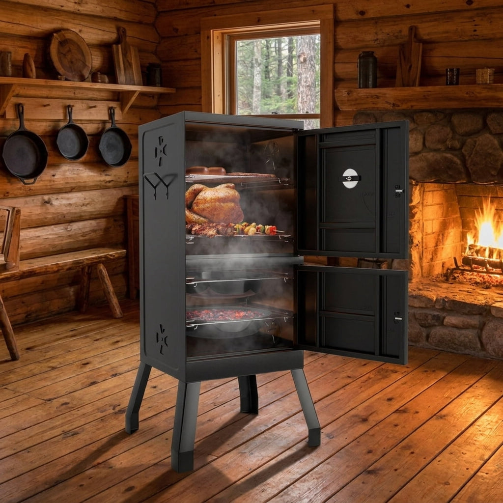 Biotree Vertical 2 for Outdoor Backyard Camping Patio BBQ, Black