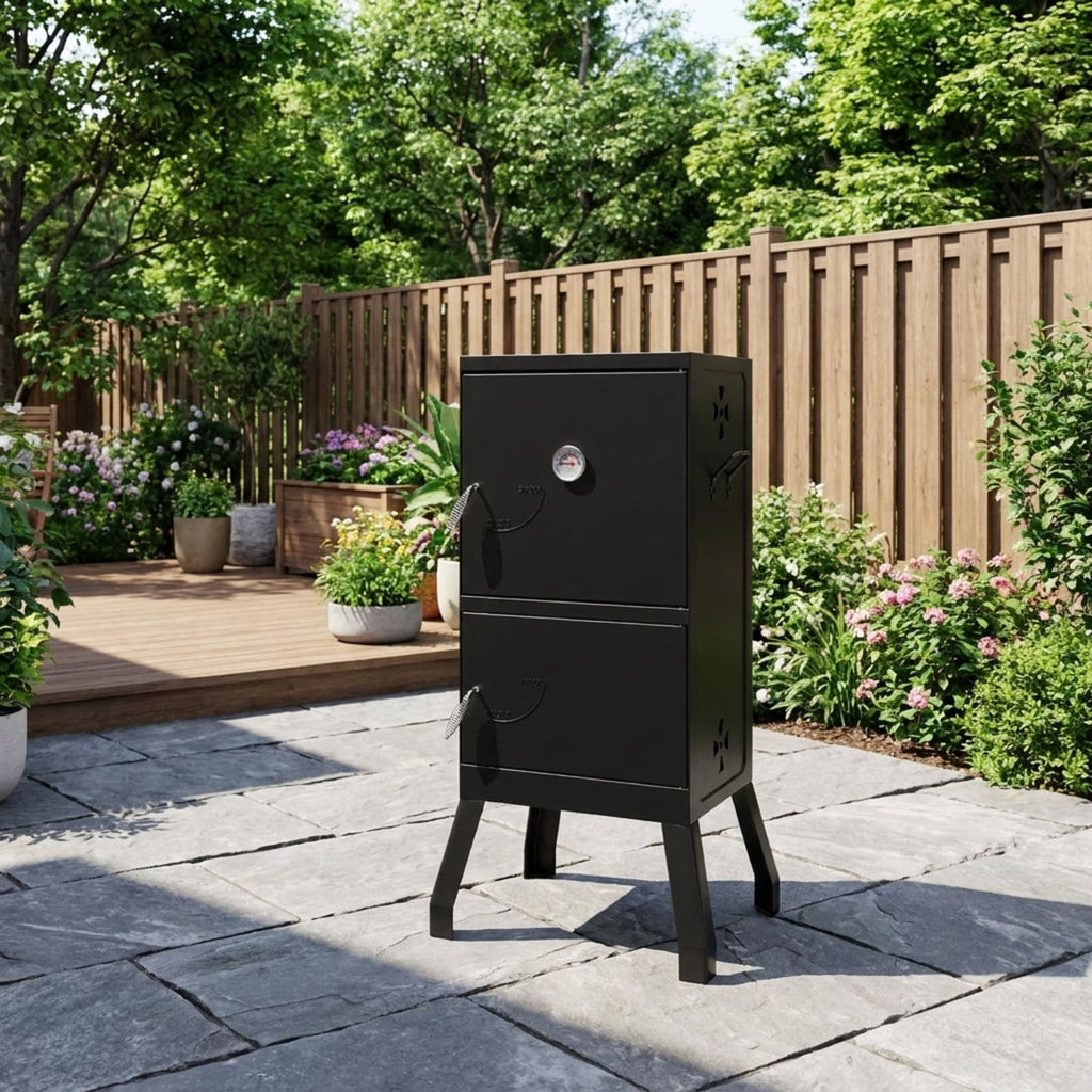 Biotree Vertical 2 for Outdoor Backyard Camping Patio BBQ, Black