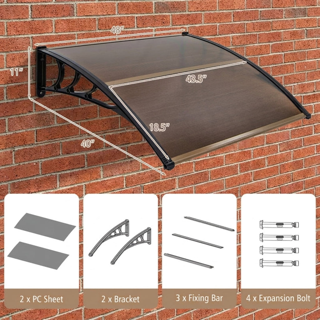 Biotree 10 ft Solar Offset Cantilever Patio Umbrella with 40 LED Lights Polyester Canopy Heavy-Duty Metal Pole for Outdoor Patio - Gray