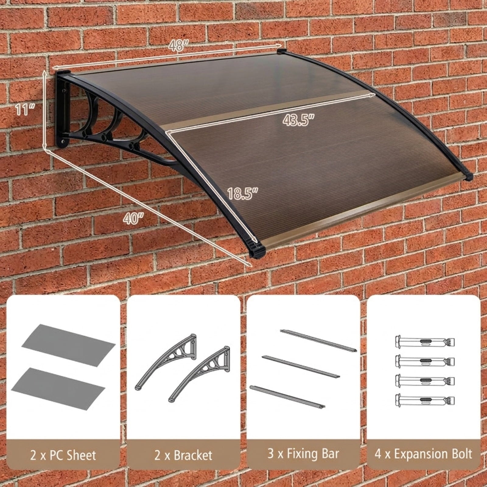 Biotree 10 ft Solar Offset Cantilever Patio Umbrella with 40 LED Lights Polyester Canopy Heavy-Duty Metal Pole for Outdoor Patio - Gray