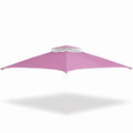 Biotree 10 x 12 Gazebo Replacement Top with Air Vent and Drainage Holes for Outdoor Patio Canopy, Pink