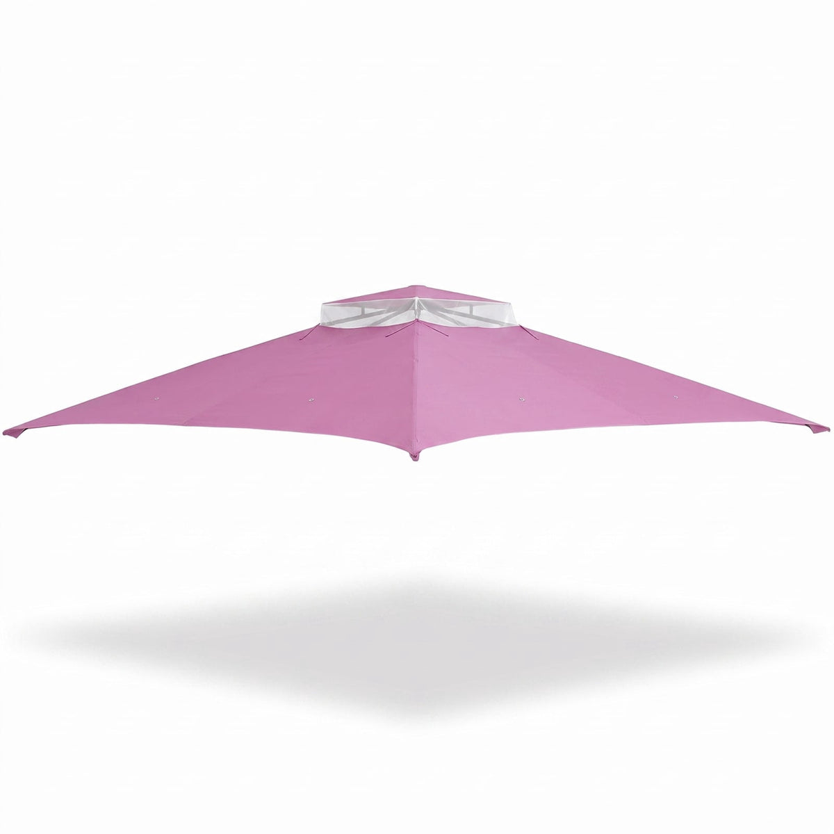 Biotree 10 x 12 Gazebo Replacement Top with Air Vent and Drainage Holes for Outdoor Patio Canopy, Pink