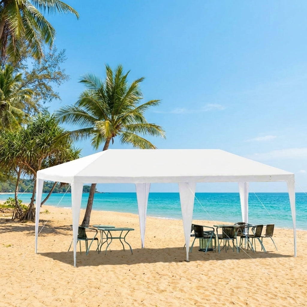 Biotree 10 x 20 Feet Outdoor Party Wedding Canopy Tent with Removable Walls and Carry Bag Event Camping