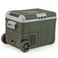 Biotree 12 Volt Car Refrigerator 35 Qt Portable Car Fridge with Adjustable Range, Green