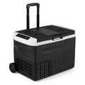 Biotree 12V Car Refrigerator 32 Qt with Touch Panel and Removable Divider, Black