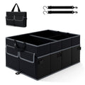 Biotree 13 Gallon Car Trunk Organizer Removable Divider 6 Pockets Foldable - Black