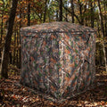 Biotree 2-3 Person Pop Up Ground Hunting Blind and Carrying Bag for Deer Turkey Hunting