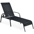 Biotree 2-Pack Patio Chaise Lounge with Adjustable Reclining