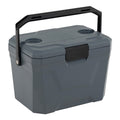 Biotree 21 Qt Insulated Portable Cooler Hard Shell Ice Chest with 2 Cup Holders, Gray