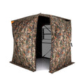 Biotree 270 Degree See-Through Pop Up Ground Hunting Blind for 3-4 People with Carry Bag for Deer and Turkey