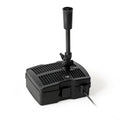 Biotree 660 GPH All-in-One Submersible Pond Pump with 9W UV Sterilizer and 3 Fountain Jet Heads for Ponds Water Gardens - Black