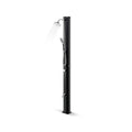 Biotree 7.2 Feet 9.3 Gallon Solar Heated Outdoor Shower with Hand and Foot Tap Portable Camping Solar Shower, Black