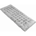 Biotree 75 x 27.5 Inch Camping Cot Pad with Soft Breathable Crystal Velvet Portable Sleeping Pad for Camping Cot, Gray