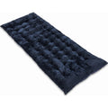 Biotree 75 x 27.5 Inch Camping Cot Pad with Soft Breathable Crystal Velvet Portable Sleeping Pad for Camping Cot, Navy Blue