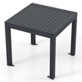 Biotree Expandable Patio Dining Table for 4-6 People, Gray