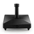 Biotree Fillable Umbrella Base Stand with Lockable Universal Wheels - Heavy Duty Outdoor Patio Stand
