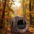 Biotree Portable Pop Up Ground Camouflage Hunting Blind Enclosure with Carry Bag for Deer Turkey Duck Hunting, Camouflage