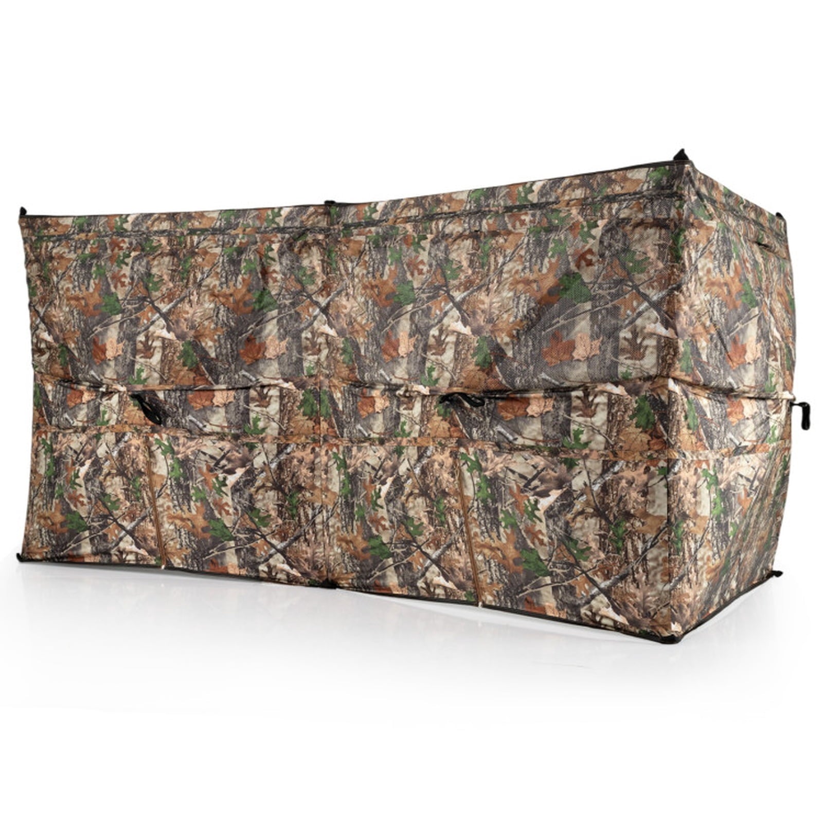 Biotree See-Through Pop Up 1-3 Person Hunting Blind with Dog Door for Waterfowl Duck and Goose Hunting