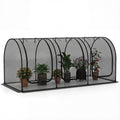 Biotree Tunnel Crop Cage Large Portable Plant Protection Tent with 3 Roll for Outdoor Garden Backyard Patio Vegetables Flowers, Green
