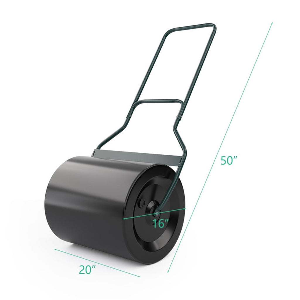 Biotree Lawn Roller with U for Lawn Garden Yard Soil Care, Green