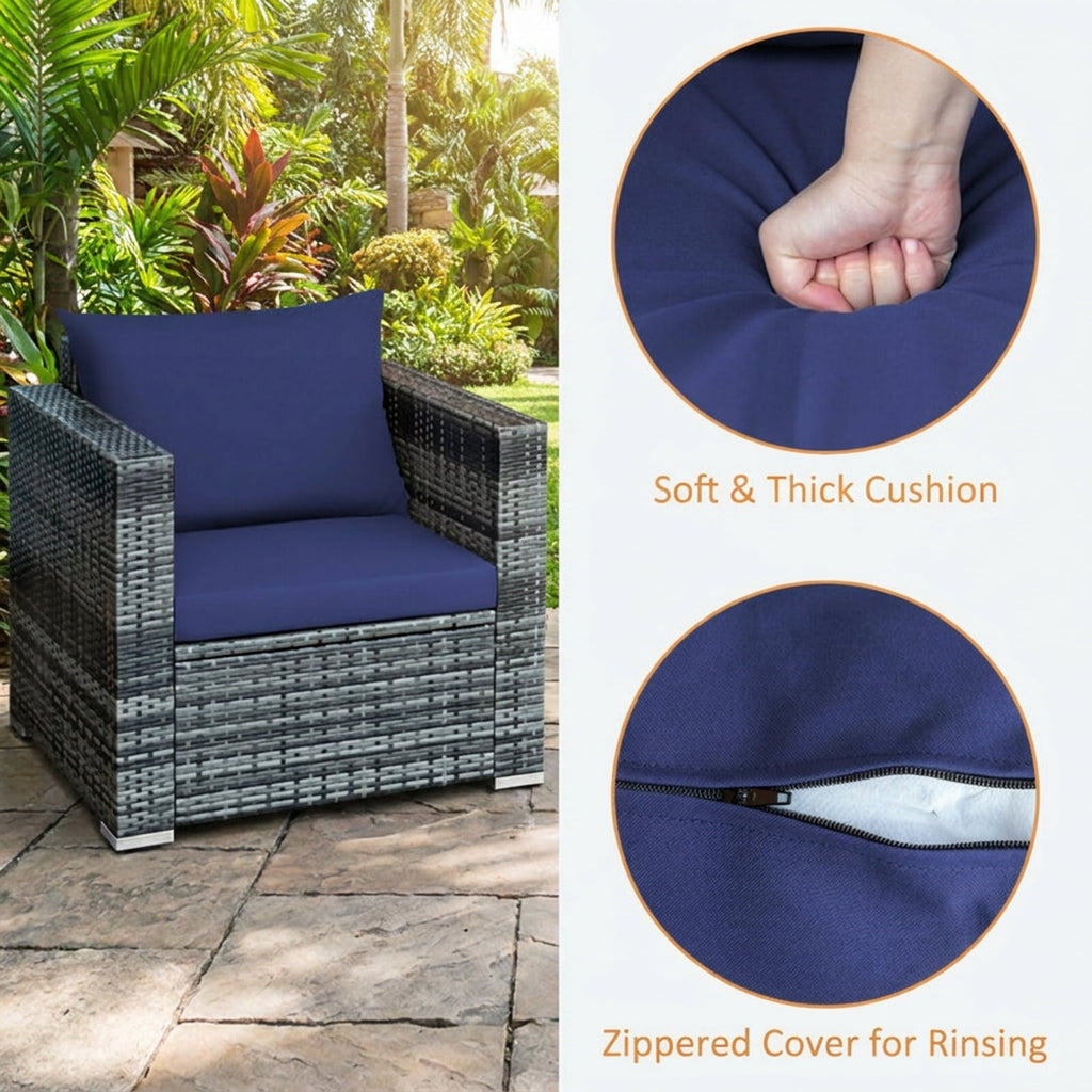 Biotree Acacia Wood 2-Person Patio Loveseat with Backrest and Armrests for Backyard Stackable Patio Chair for Garden BackyardNatural