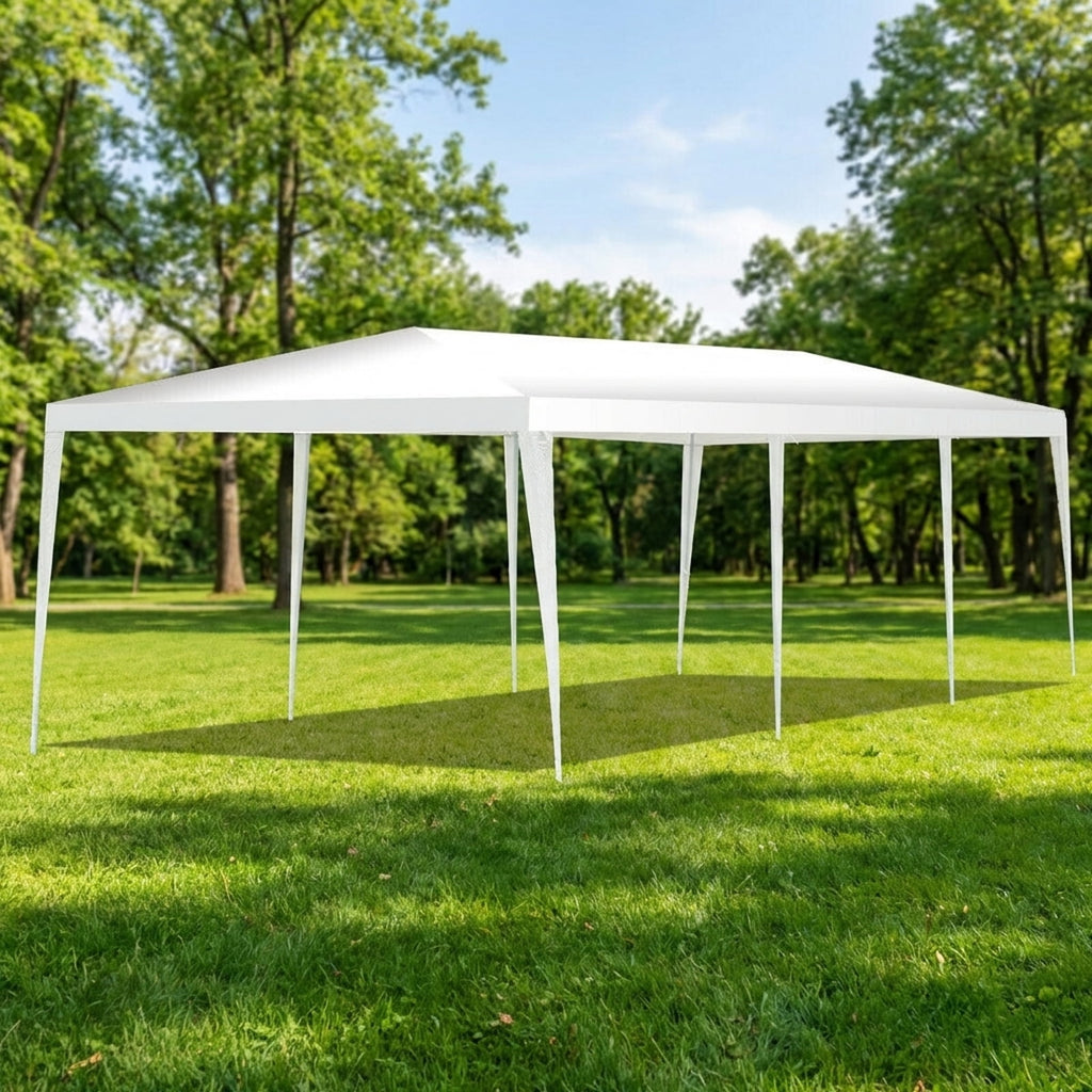 Biotree 10 x 30 Feet Gazebo Canopy Tent with Connection Stakes and Wind Ropes Party Wedding Event Camping