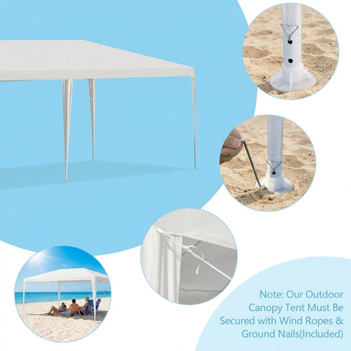 Biotree 10 x 20 Feet Outdoor Party Wedding Canopy Tent with Removable Walls and Carry Bag Event Camping