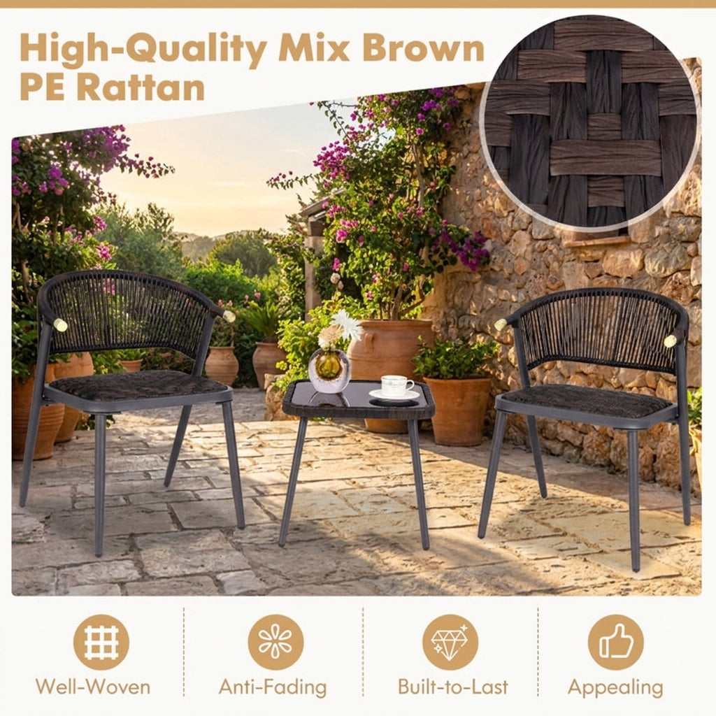 Biotree 21 Inch X 21 Inch Patio Chair Seat Cushion Pads for Indoor and Outdoor Comfortable Patio Chair Cushion PadBeige