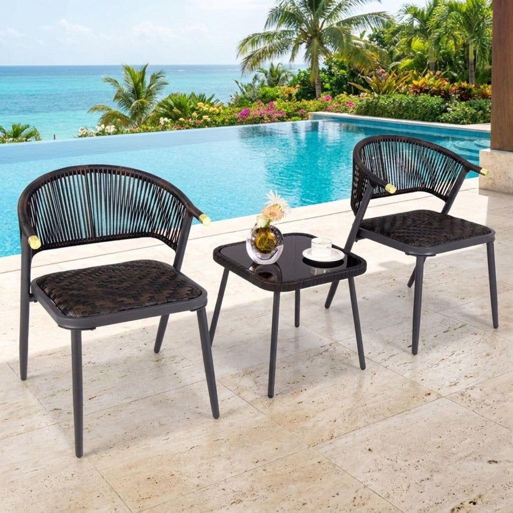 Biotree 21 Inch X 21 Inch Patio Chair Seat Cushion Pads for Indoor and Outdoor Comfortable Patio Chair Cushion PadBeige